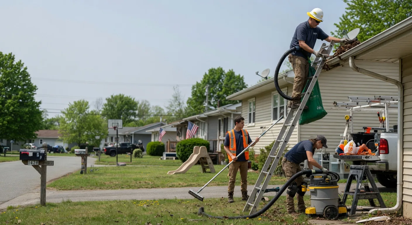 Gutter Installation in Combined Locks, WI near me
